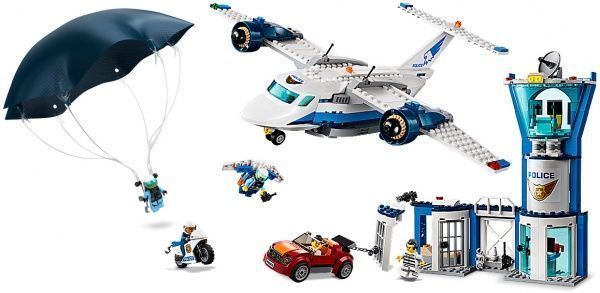 Конструктор LEGO City Воздушная полиция: авиабаза 60210