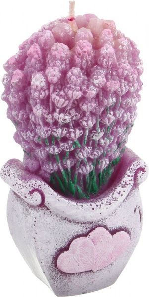 Свеча Вазон Лаванди 250 г Pako-If