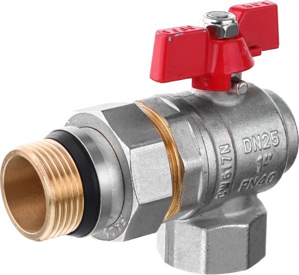 Кран шаровой FADO S.r.l с згоном PN40 25 1''