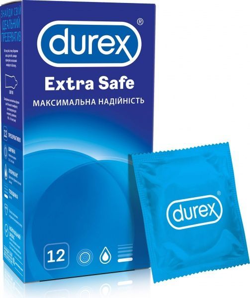 Презервативы Durex Extra Safe 12 шт.