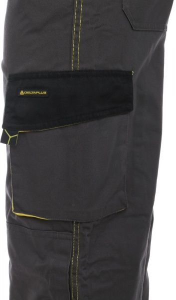 Брюки рабочие Delta Plus D-Mach р. XL DMPANGJXG серый с желтым