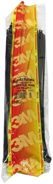 Стяжка кабельная 3M Scotchflex 280x3,5 мм 100 шт. 