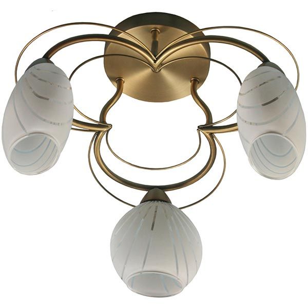 Люстра Victoria Lighting Camomilla PL3 Bronze  