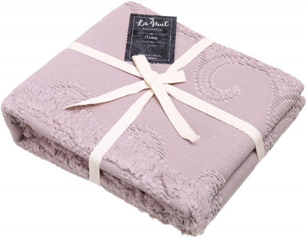 Плед Faro 130x170 см бежевий La Nuit