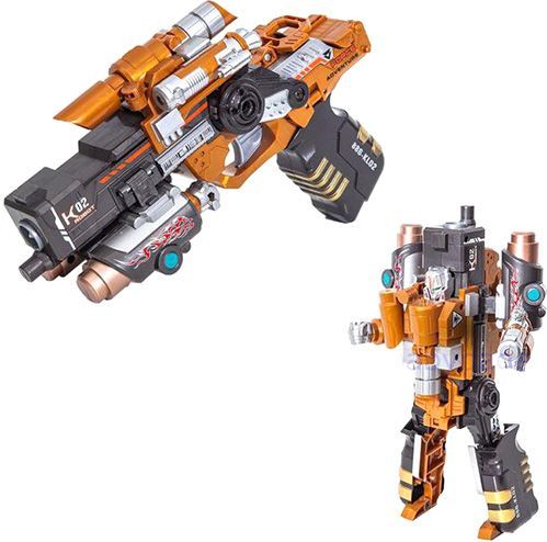 Игровой набор Devik K02 RoboGun 2 в 1 Striker + 6 мягких пуль 3414385