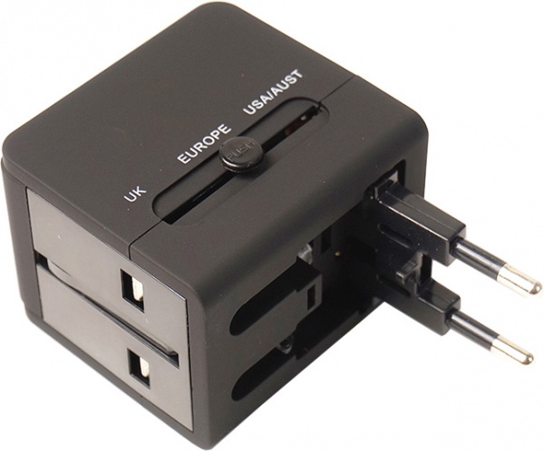 Адаптер PowerPlant мережевий універсальний 6 А USB