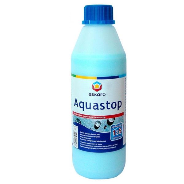 Ґрунтовка водовідштовхувальна Eskaro Aquastop концентрат 1:5 0.5 л