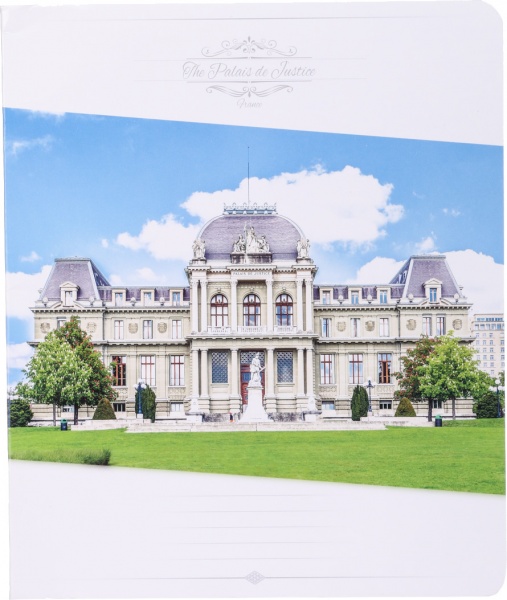 Тетрадь школьная Лайтгрин 60 листов в клеточку