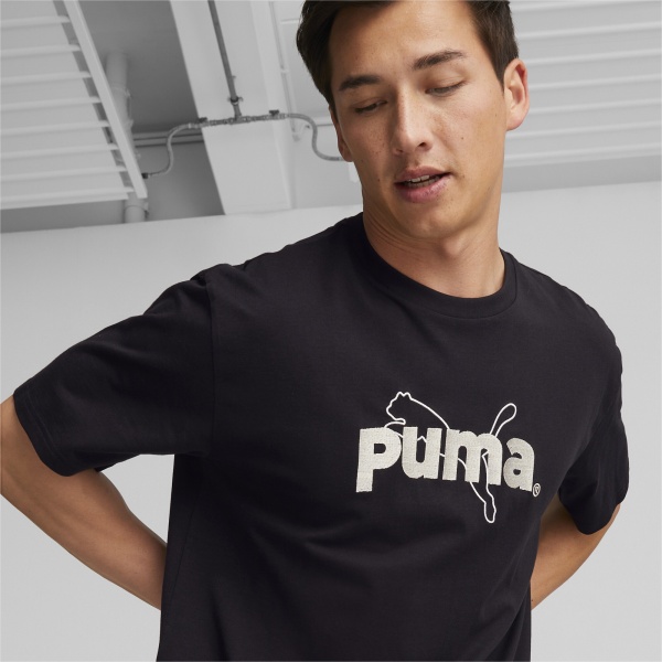 Футболка Puma PUMA TEAM GRAPHIC TEE 53825601 р.XL чорний