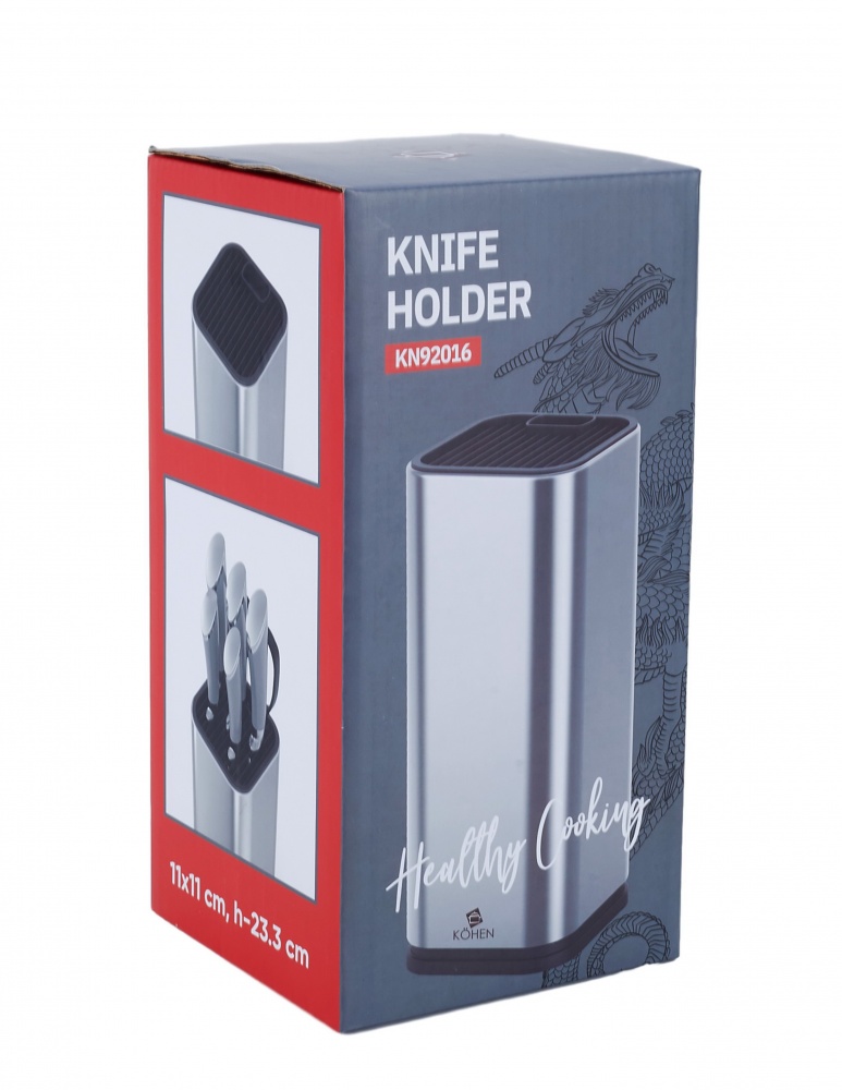 Подставка для ножей Kohen 11x11x23,3 см KN92016