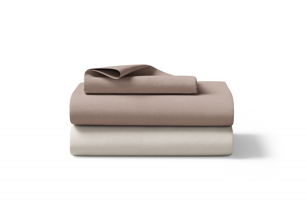 Комплект постільної білизни WARM TAUPE 1,5 коричневий UP! (Underprice)