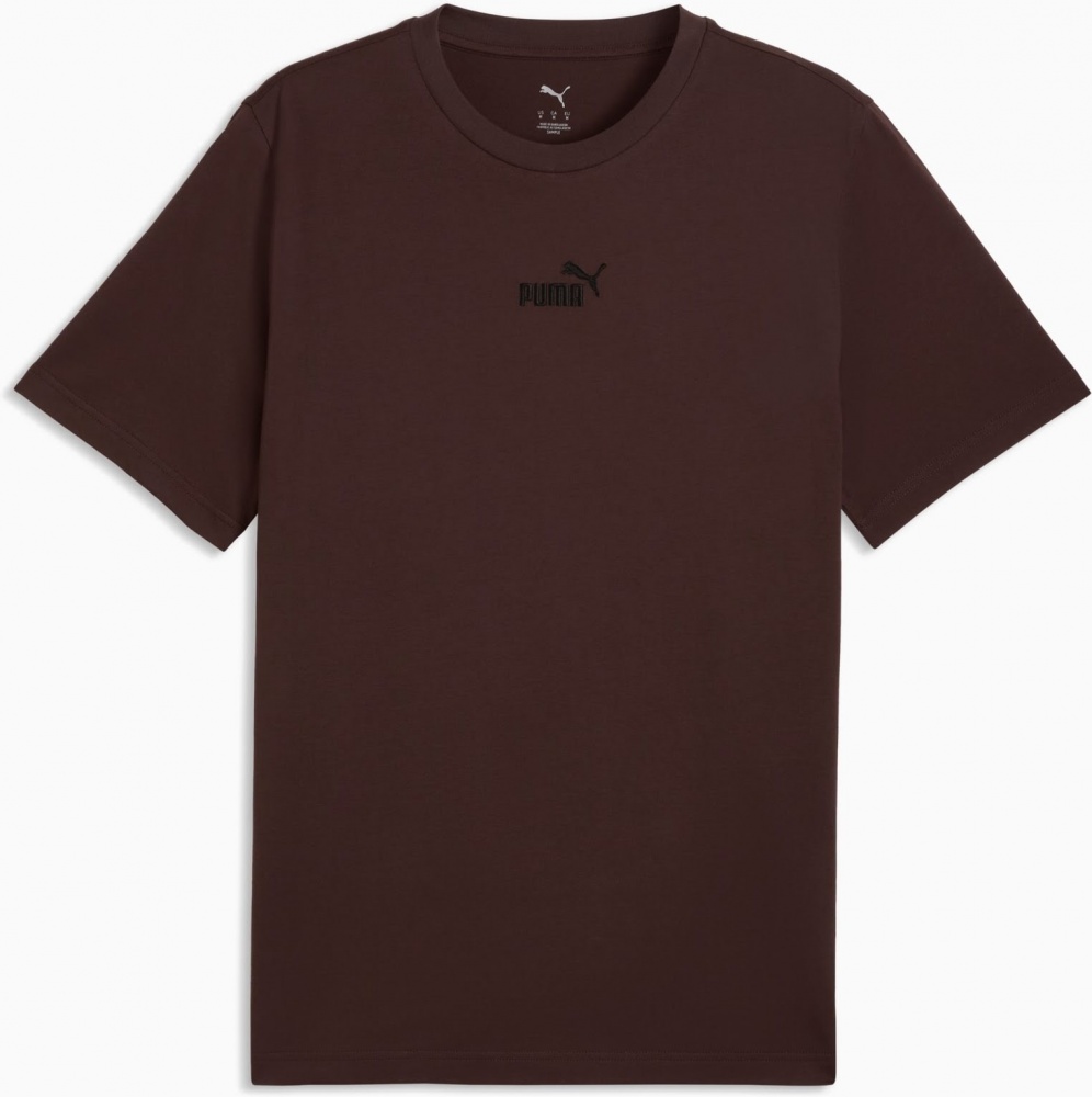 Футболка Puma ESS Small No.1 Logo centered Tee 69291231 р.S коричневый