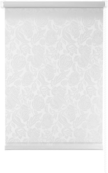 Ролета стандарт Delfa Роза 115x170 см белая 