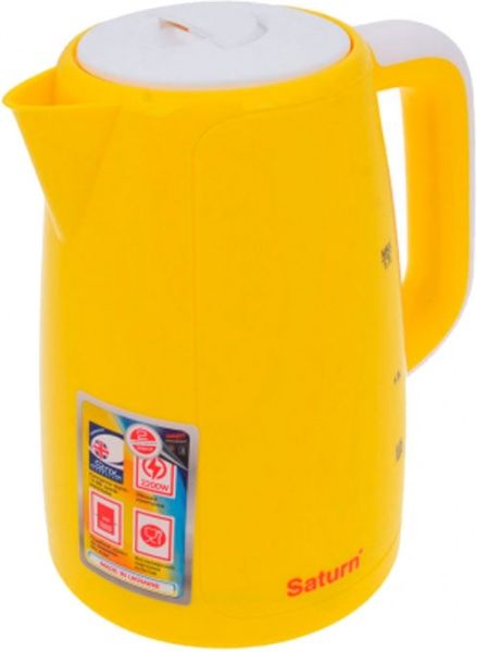 Электрочайник Saturn ST-EK8435 White/Yellow 
