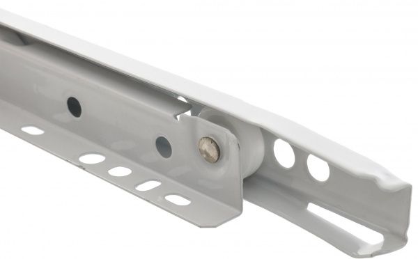 Комплект направляючих  HAFELE 431.06.757 роликових 550 мм білий