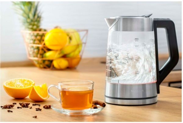 Электрочайник Sencor SWK 1795SS с регулеровкой температуры 