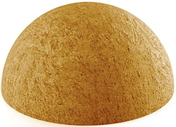 Полусфера вибропресованная Д=435 желтая