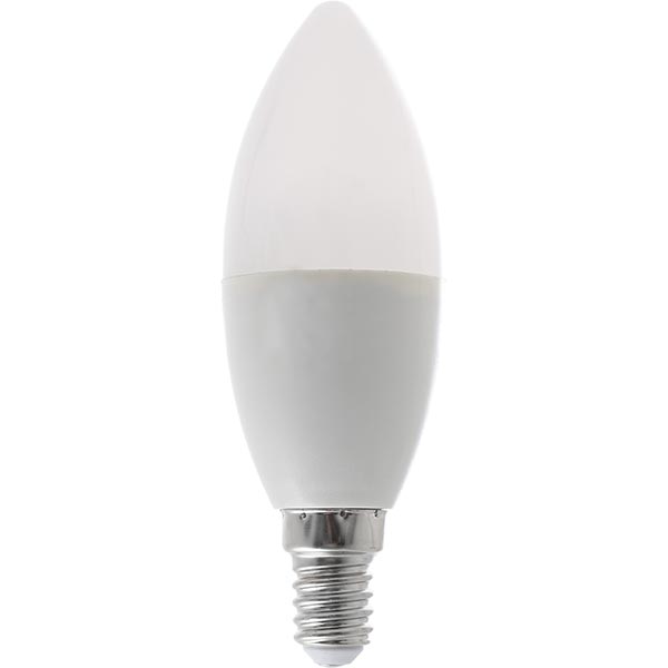 Лампа светодиодная LightMaster LB-620 C37 220 В 8 Вт E14 матовая 4000 K 