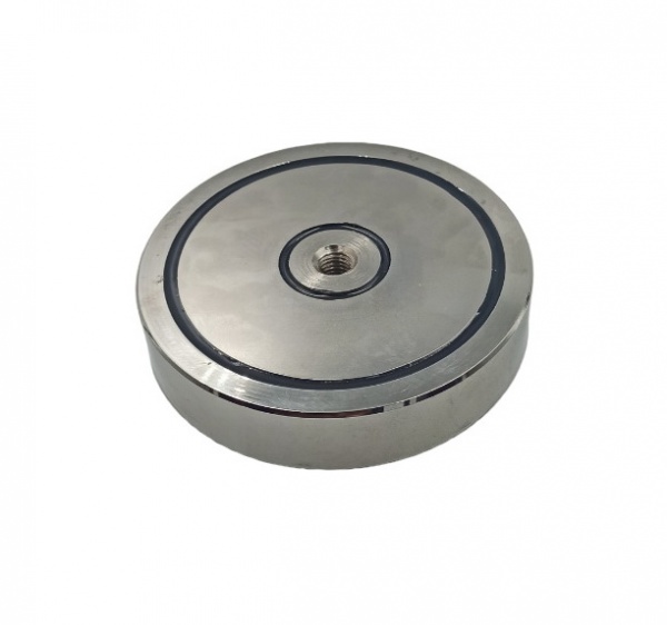 Магніт неодимовий 90х22 мм N52 400 кг пошуковий F-400 односторонній