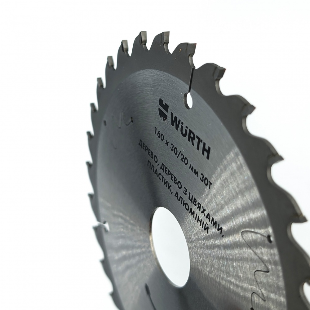 Пильный диск WURTH MULTI PURPOSES 160x30 Z30 1610190160