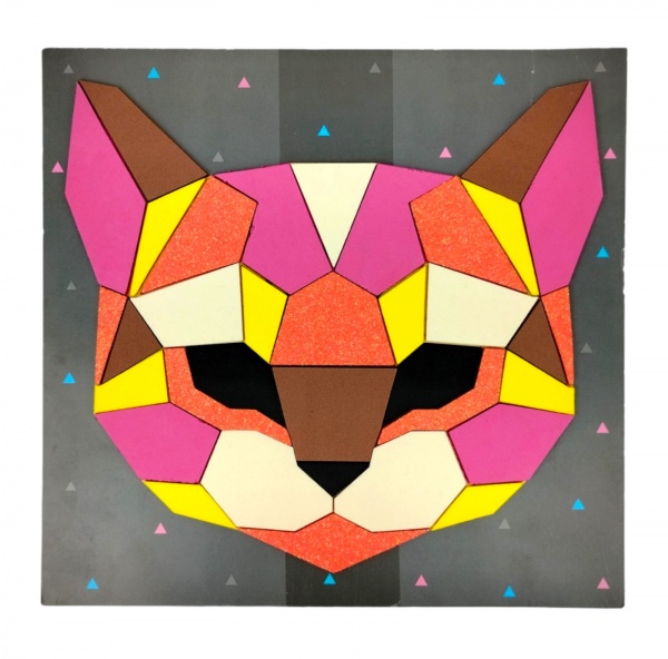 Мозаика мягкая Apli Krapli Котик МГ-04