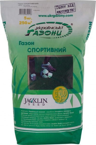 Насіння Jacklin Seed газонна трава Спортивний 5000 г