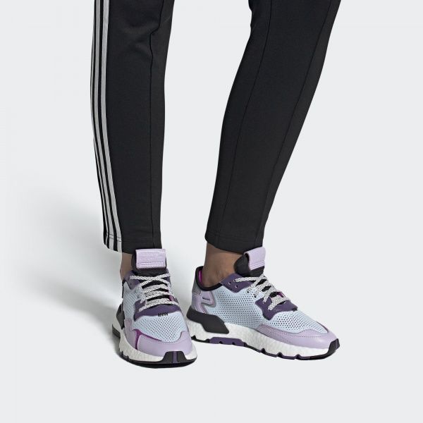 Кроссовки Adidas NITE JOGGER W EF5420 р.5 бирюзовый