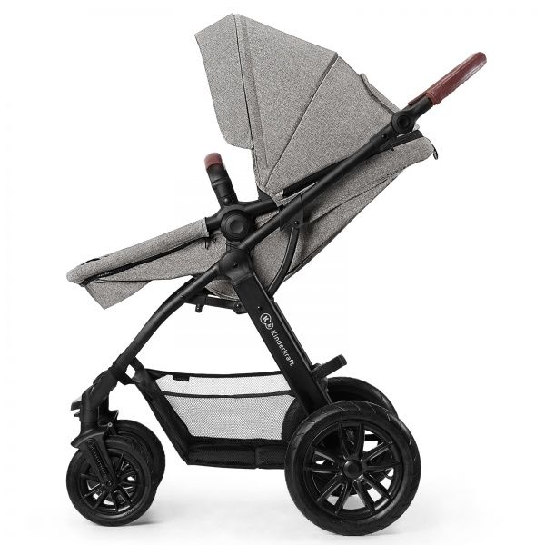 Коляска 3 в 1 Kinderkraft XMOOV Сіра 