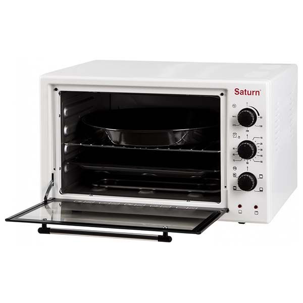 Печь электрическая Saturn ST-EC3802 White