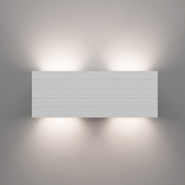 Бра Luminaria 2x40 Вт G9 белый CARDIFF DOUBLE S2201-2 WH 