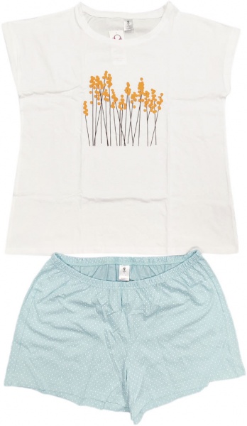 Комплект домашний Роза р. XS ментоловый