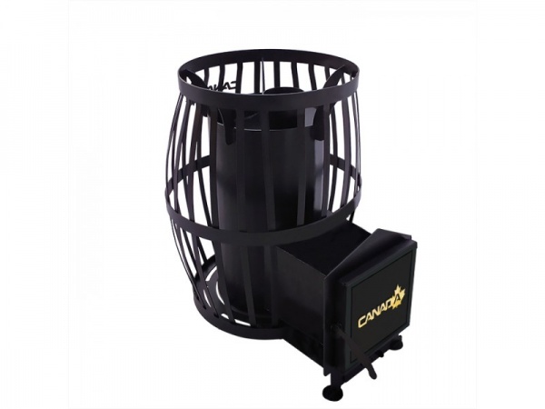 Печь-каменка Canada Бочка на 20 куб.м