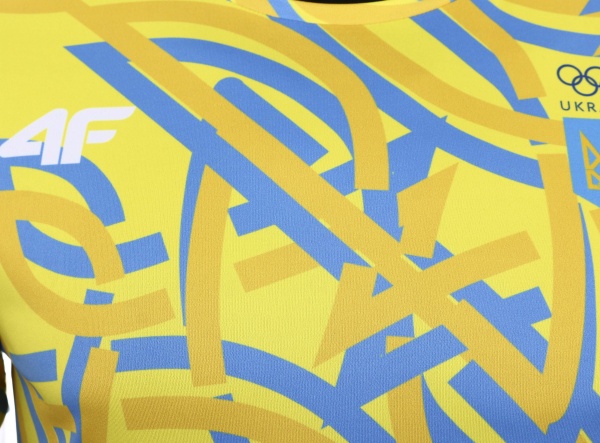 Футболка 4F TSHIRT FNK 4FSSS23TFTSM1219-71S р.S жовтий