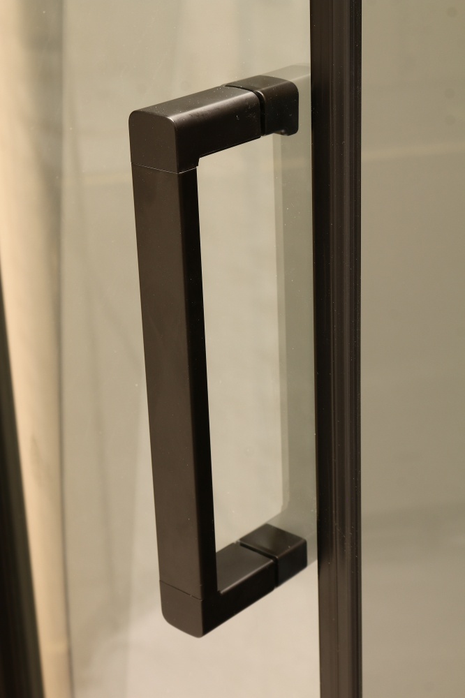 Душевой бокс EGO Pure Black Light 90x90 см K-6701