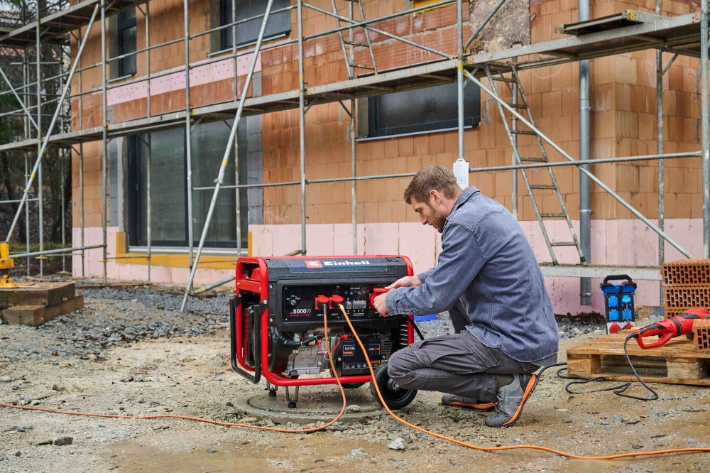 Генератор бензиновый Einhell TC-PG 8000 3,6 кВт / 8 кВт 400 В 4152640