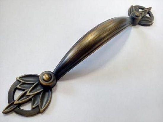 Меблева ручка DR 62/128 G4А 128 мм антична бронза DC