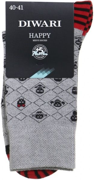 Шкарпетки Conte HAPPY 17С-151СП 059 р. 25 сірий 