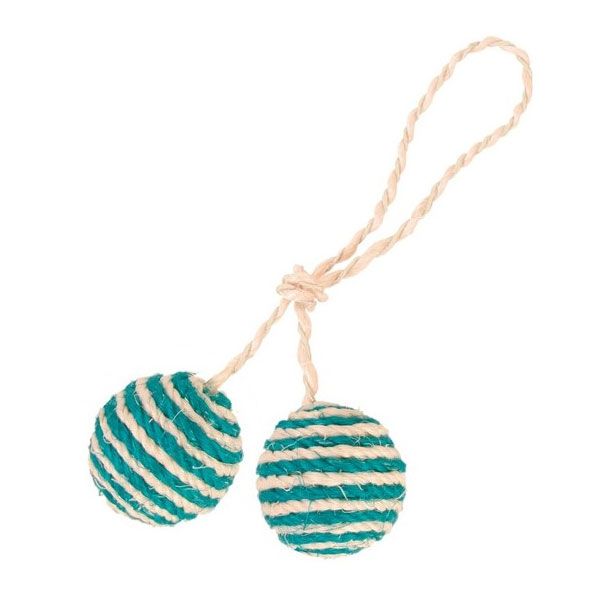 Игрушка для котов Trixie Мячики с мятой 2 шт. 4077