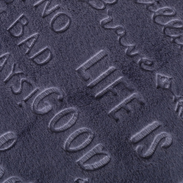 Покривало embossed life 160x200 см La Nuit темно-синій 