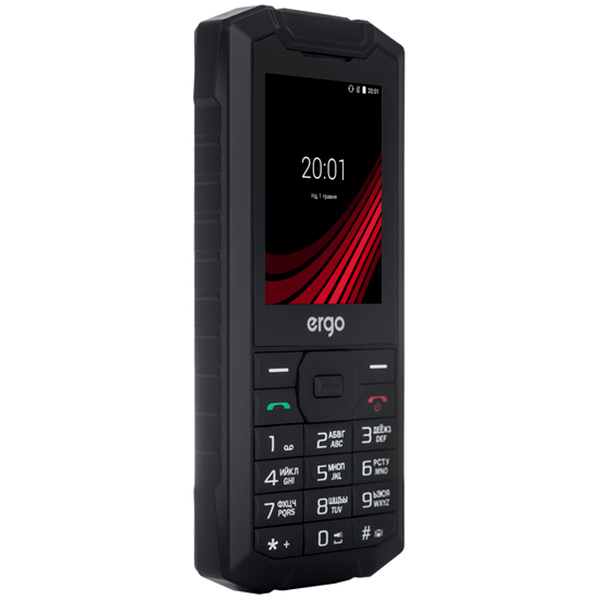 Мобільний телефон Ergo F245 Strength Dual Sim black