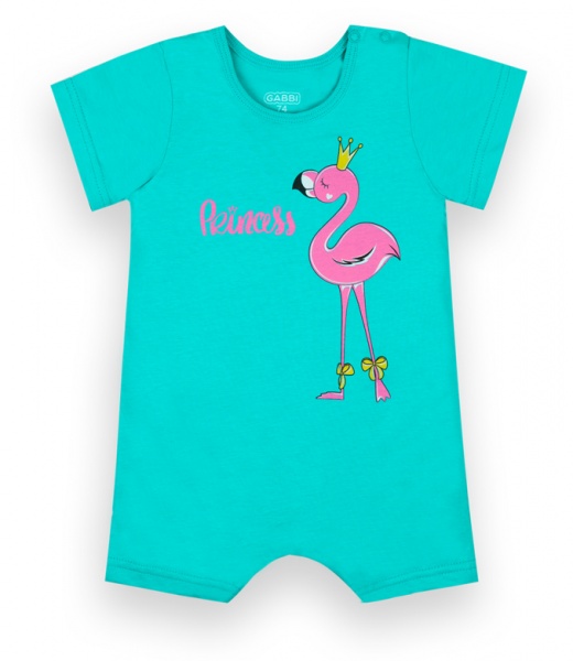 Песочник для девочки GABBI PS-21-5-1 р.74 ментоловый 