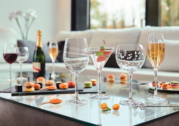 Набор бокалов для коктейлю Illumination 300 мл 4 шт. Cristal Darques 