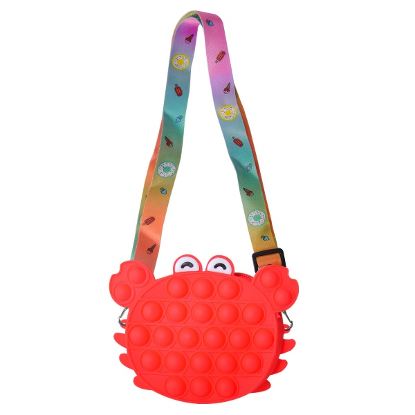 Аксесуар Сумочка силіконова Крабик (асортимент) C44416