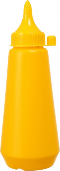 Пляшка для соусів 200 мл жовтий Origami Horeca