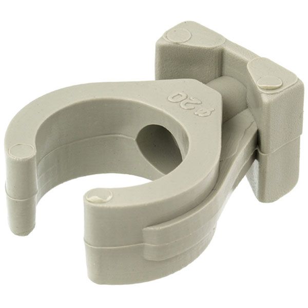 Клипса Lion 20 мм Premium для крепежа полипропиленовой трубы 10 шт.