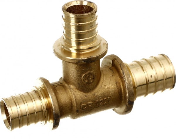 Трійник редукційний General Fittings Ø 25 х 20 х 20 натяжна гільза 340013H766868A