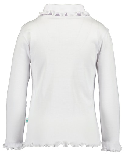 Реглан для девочки Blue Seven с высоким горлом р.110 белый 750735 X5001 