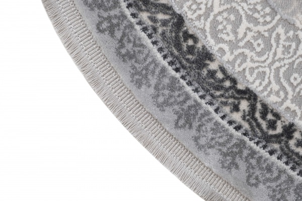 Килим Karmen Carpet GALERIA GL037G GREY/GREY 80x150 см O 