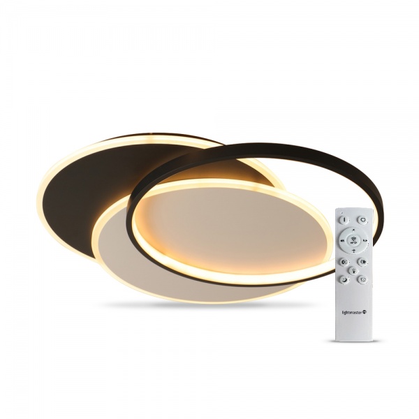 Светильник настенно-потолочный LightMaster NOIRBLANC белый с черным 3000-6500 К CE2330 96W