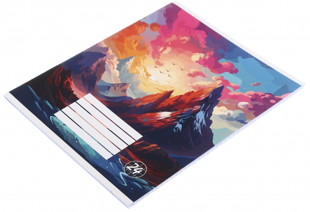 Зошит шкільний Asia24 24 аркуші скоба клітинка Nota Bene